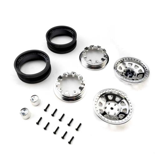 AXI-3878 - 1.9 Raceline Daytona Beadlock-Felgen. verchromt Axial AXI-3878