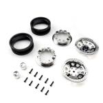 AXI-3878 - 1.9 Raceline Daytona Beadlock Wheels. Chrome