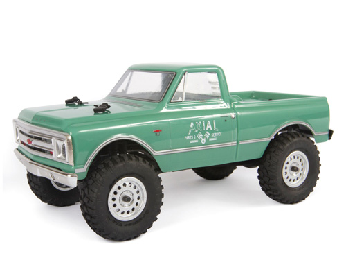 AXI00001T1 - SCX24 1967 Chevrolet C10 4WD 1_24 Brushed gruen - RTR Axial AXI00001T1