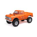 AXI00001V2T3 - 1_24 SCX24 1967 Chevrolet C10 4WD Brushed Truck RTR. Orange