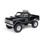 AXI00001V2T4 - 1_24 SCX24 1967 Chevrolet C10 4WD Brushed Truck RTR. Black