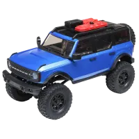 AXI00006T3 - AXIAL SCX24 2021 Ford Bronco 4WD Truck RTR. blue 1:24