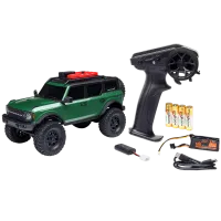 AXI00006V2T5 - AXIAL SCX24 Ford Bronco 4X4 RTR Brushed Rock Crawler green 1:24
