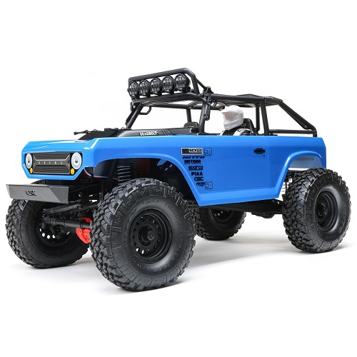 AXI03025T1 - Axial SCX10 II Deadbolt 4WD Brushed 1:10 - RTR. Blue AXI03025T1