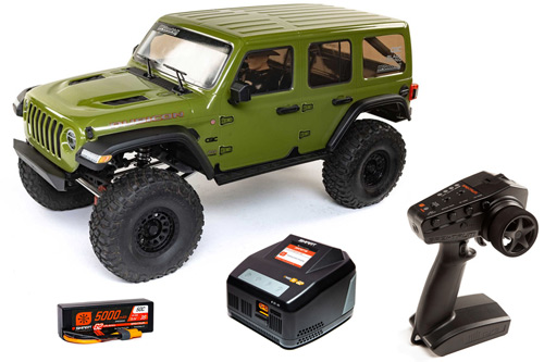 AXI05000T1-SET - SCX6 Jeep JLU Wrangler 1:6 4WD Crawler Set Axial AXI05000T1-SET