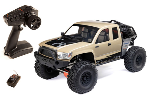 AXI05001T2 - SCX6 Trail Honcho 4WD RTR 1_6 Sand Axial AXI05001T2