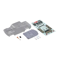 AXI200005 - Body Set. Clear: SCX24 Jeep JT Gladiator