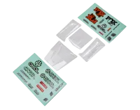 AXI210001 - Body Panel Set. Clear. Capra: UTB18
