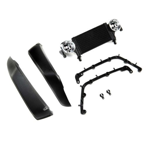 AXI230020 - Radiator & Front Fenders. Jeep JLU: SCX10 III Axial AXI230020