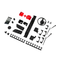 AXI230022 - Exterior Body Detail Parts. Jeep JLU: SCX10 III