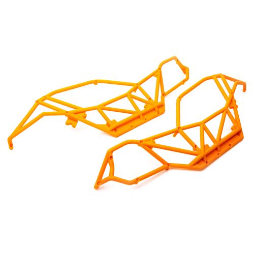 AXI231027 - Cage Sides Left Right (Orange) RBX10 Axial AXI231027