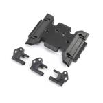 AXI231047 - Skid Plate & Upper Link Mounts: SCX10 III BC