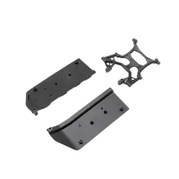 AXI231049 - Chassis Side Plates & Rear Brace: SCX10 III BC