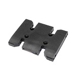 AXI231051 - Skid Plate Center: 1_10 SCX10 PRO Comp Scaler