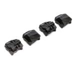 AXI232044 - AR45P AR45 Differential Covers. Black: SCX10 III