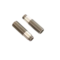 AXI233011 - Threaded Shock Body Alum HA. 11x38mm (2): SCX10 III