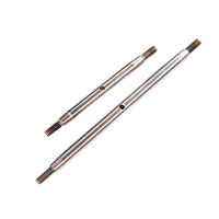 AXI234011 - Steering Links. Stainless Steel: SCX10 III