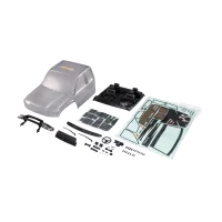 AXI250011 - SCX6: Body & Interior Set (Clear): Trail Honcho