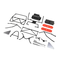 AXI250012 - SCX6: Rear Cage Set: Trail Honcho