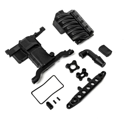 AXI251005 - SCX6: Front Servo Mount_Engine Cover_Seals Axial AXI251005