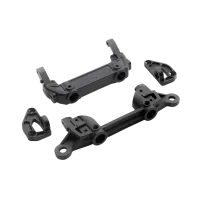 AXI251008 - SCX6: Front Bumper Mount_Body Mounts. FR_RR