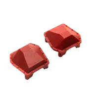 AXI252002 - SCX6: AR90 Diff Cover Axle Housing Red (2)