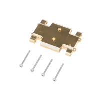 AXI301002 - Chassis Skid Plate. Brass 19.5g: AX24