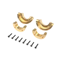 AXI302004 - Knuckle Weights. Brass 5.2g_9.2g (4): SCX24. AX24