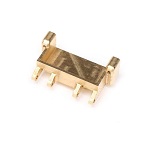 AXI302005 - Servo Mount. Brass 9.0g: SCX24. AX24