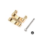 AXI302006 - Rear Upper Link Mount. Brass 1.5g: SCX24