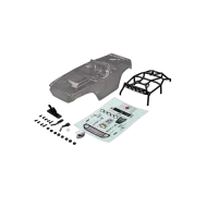 AXI31599 - 1_24 Pre-cut Clear Body: SCX24 Deadbolt