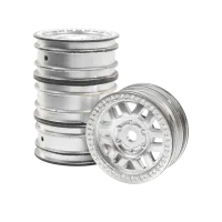 AXI40005 - 1.0 KMC Machete Wheels. Satin (4): SCX24