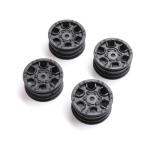 AXI40006 - 1.0 Ford Bronco Wheel. Black (4): SCX24