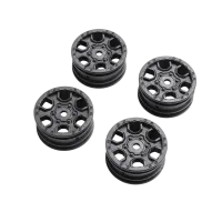 AXI40006 - 1.0 Ford Bronco Wheel. Black (4): SCX24