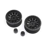 AXI43015 - Black Rhino Primm 1.9 Wheels. 12mm Hex. Black (2)