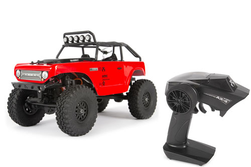 AXI90081T1 - SCX24 Deadbolt 1_24th Scale Elec 4WD - RTR. Red Axial AXI90081T1