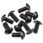 AXIC0005 - Hex Socket Button Head Black M3x6mm (10)