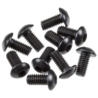 AXIC0005 - Hex Socket Button Head Black M3x6mm (10)