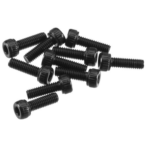 AXIC0023 - Cap Head 2.6x8mm Black (10) Axial AXIC0023