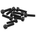 AXIC0023 - Cap Head 2.6x8mm Black (10)