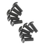 AXIC0114 - Hex Socket Button Head M3x8mm Black Oxide (10)