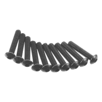 AXIC0117 - Hex Socket Button Head M3x15mm Black (10)