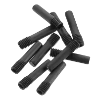 AXIC0176 - Screw Shaft M3x2.5x13mm Black (10)