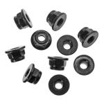 AXIC1045 - Nylon Locknut M4 Black (10)