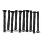 AXIC1050 - Hex Socket Flat Head M3x25mm Black Oxide (10)