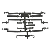 AXIC1588 - Body Mount Set: SCX10 II Trail Honcho