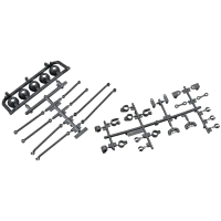 AXIC8085 - Univ Mount 5 Bucket Light Bar Black
