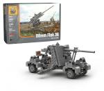 BA0036 - BuildArmy WW2 88mm Flak 36 artillery V2 (355 pcs)