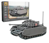 BA0161 - BuildArmy WW2 Panzer IV Ausf. H (947 Teile)