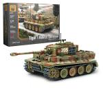 BA0181C - BuildArmy WW2 Tiger 1 E Late Version in Camouflage (1090 pcs)
